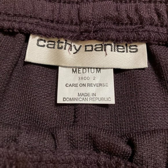 NWOT Vintage Cathy Daniels Knit Pants Size M - Picture 4 of 6